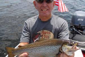 Braggin' Board Photo: 16 inch 2 lb Brown Trout