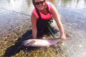 Braggin' Board Photo: Grace's Rainbow Trout