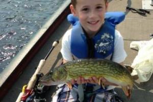 Braggin' Board Photo: Pickerel Fishing