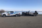 Truck and Boat Rigged and Ready to Fish
