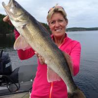 Eagle Lake Walleye Out of Andy Myers Lodge
