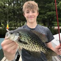 Nice Crappie From Shore