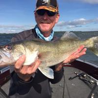 Walleye on Devils Lake