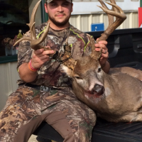 Big Buck with a bow