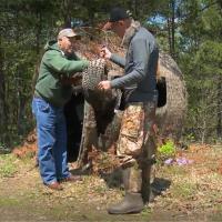 Me and my dad turkey hunting