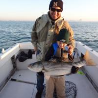 Timmy Doughty's First Keeper Striper!!!!!!