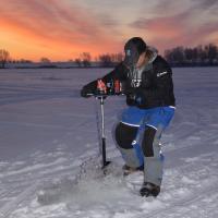 Ripping Through 30 Inches Of Ice