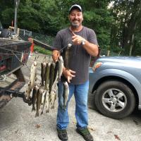 2 Stringers of Trout - got our limit