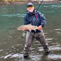 a beautiful steelhead