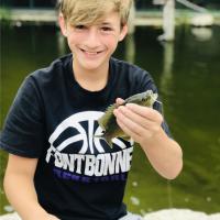 Young Angler at Gone Fishing Event