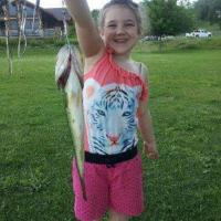Hannah's First Catch