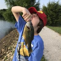 Nephew Catching Bluegill