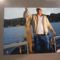 Jerry with a 5 1/2 Lb Pike released