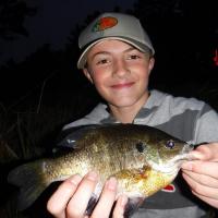 Big Blue Gill From Shore