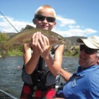 Grandson Trout Fishing