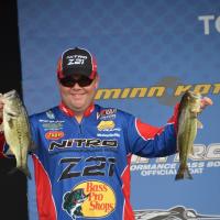 Brian Snowden Hoists His Day One Catch