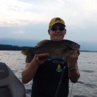 Bass on lake Mille Lacs