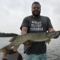 Nice Pike Caught on a Suick Thriller