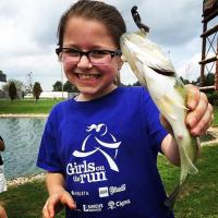 Sophia's Bass at the South Pond