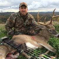 Ed with his Buck