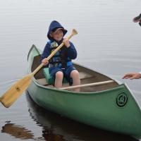 First Time Out in a Canoe