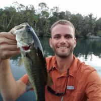 Bass on the river