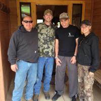 American Heroes on a hunting trip with the VSA