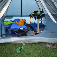 Zonked Out at Camp
