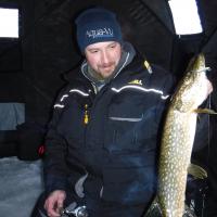 Pike on a Rapala Jigging Rap