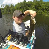 Kayak fishing