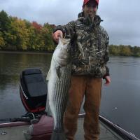 Fall fishing for bass