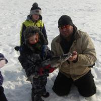 Out On The Ice With The Family