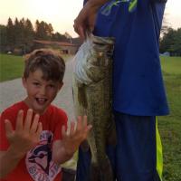 8 lb 22 Inch Largemouth Bass