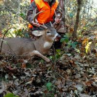 Booher's 8 point buck