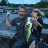 Good day fishing for bass