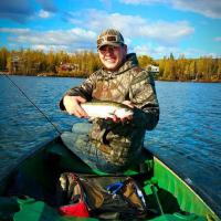 On the lake fishing