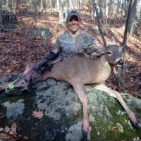 First deer 109 lb buck