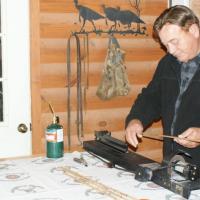 Byron Ferguson at his archer school at Goodman Ranch in West Tennessee