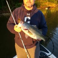 Dave G. fishing for Bass