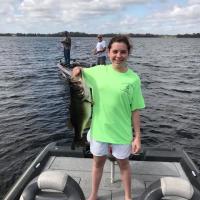 Big bass,Lake Pickett, FL