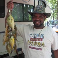 Fishing at the Spillway