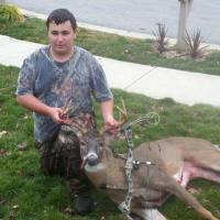 Son's First Deer With Bow