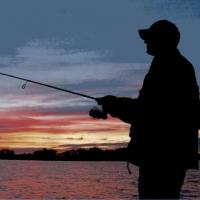 Sunset Fisherman