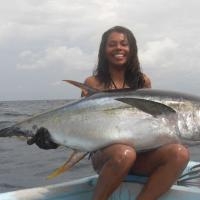 Fish Weighs As Much As She Does