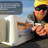 Brian Brosdahl With The Frabill Minn-O-Life Personal Bait Station