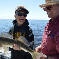 Nice Walleye on Lake Of The Woods