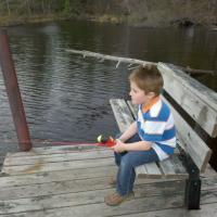 Waiting For The Bobber To Go Down
