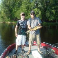 Nice Walleye Caught on a Suick