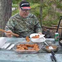 Shore Lunch at The North West Angle on Lake Of The Woods