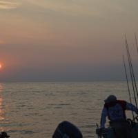 Sunrise on Mille Lacs Lake